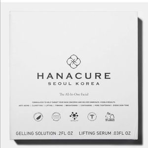 Brand New Unopened Hanacure Facial Set